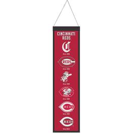 WinCraft - Cincinnati Reds 8" x 32" Evolution Banner - Multicolor