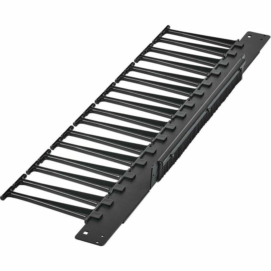 Alt View 2. Tripp Lite - Tripp Lite series SmartRack SRCABLEVRTL Cable Routing - Vertical Cable Manager - Black - Cold Rolled Steel - 2 - Black.