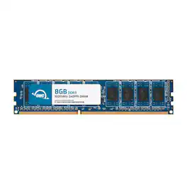 OWC - 8GB DDR3 1600 PC3-12800 CL11 2Rx8 240-pin 1.5V Non-ECC UDIMM Memory RAM Module - Black Chips