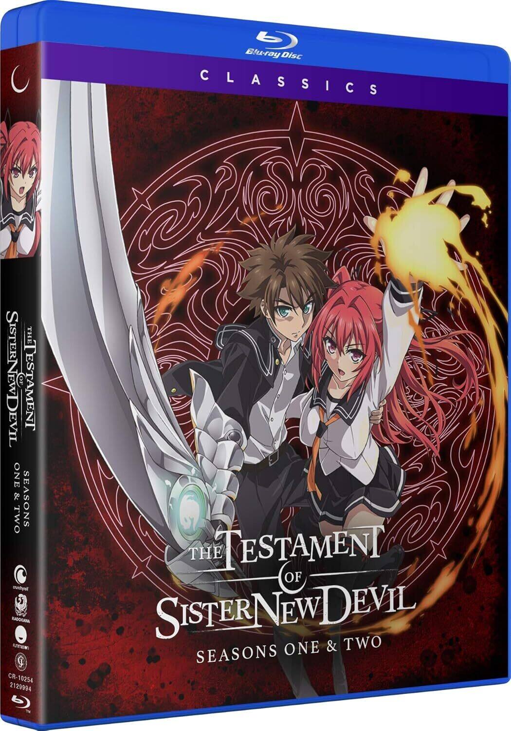 The Testament Of Sister New Devil: Seasons One And Two   - BLU-RAY