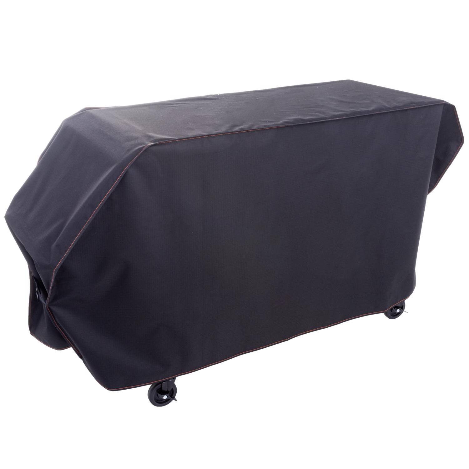 Left. Oklahoma Joe's - Oklahoma Joe's Black Prep/Storage Cart Cover.
