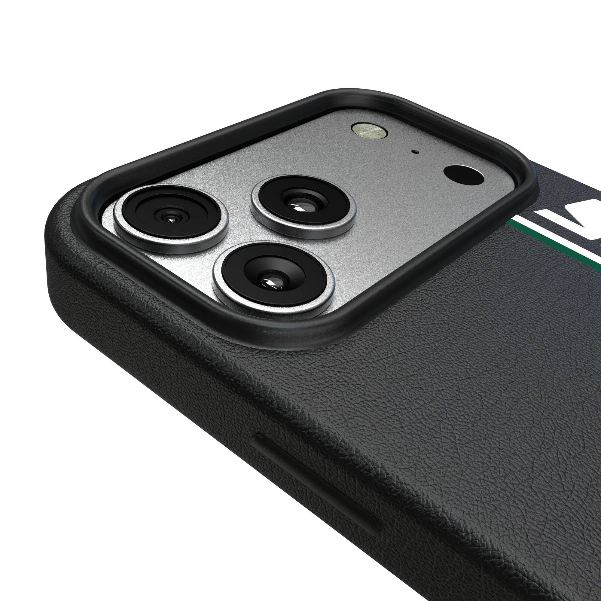 Alt View 2. Keyscaper - iPhone Magnetic Bump Case - 15 - Black.
