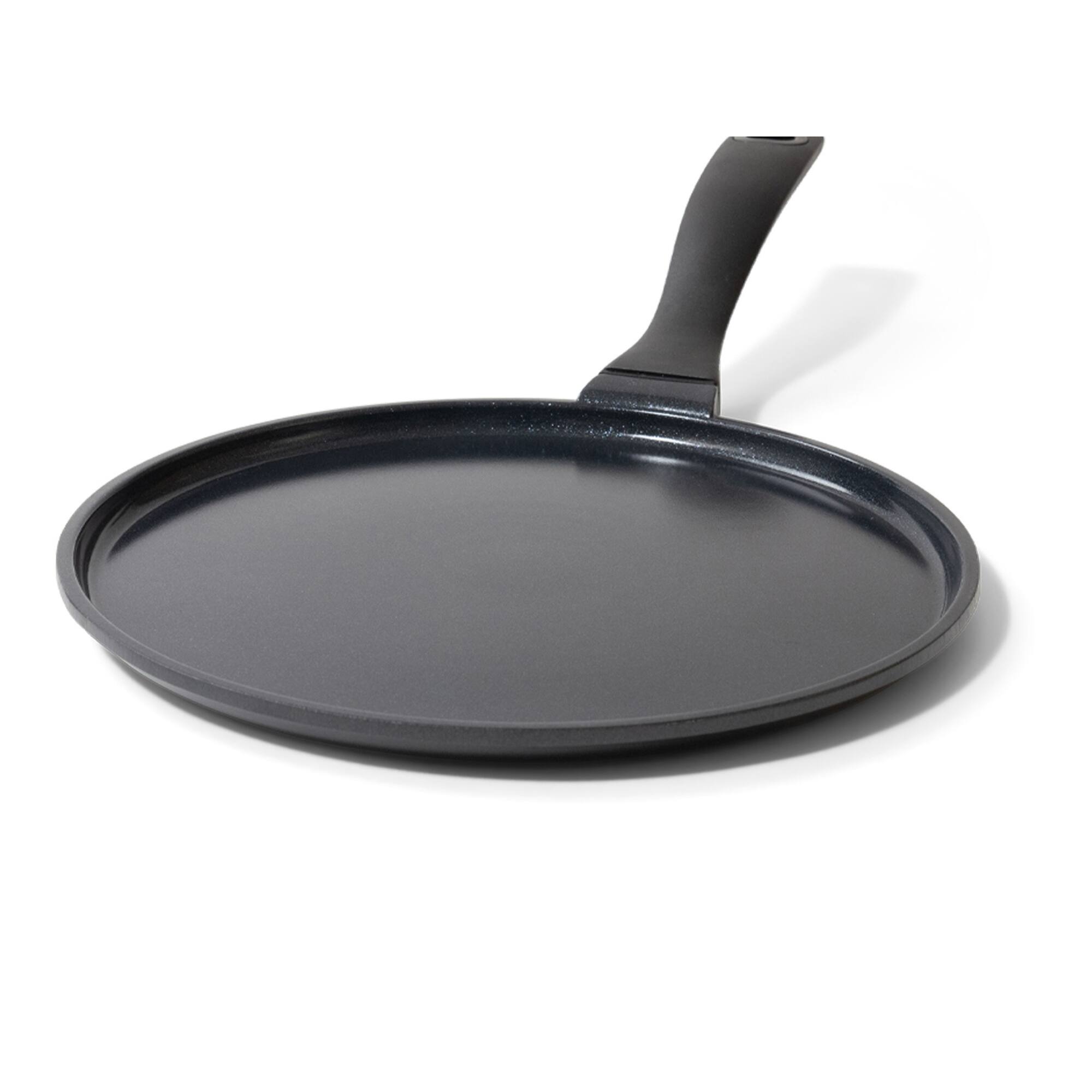 Alva - Energy 11" Ceramic Nonstick Crepe Pan - Lightweight, Easy to Clean, PFAS-Free - Black