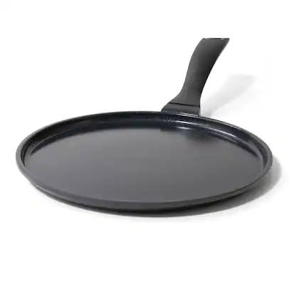 Front. Alva - Alva Energy Nonstick Ceramic Crepe Pan 11" - Lightweight, Easy to Clean and Toxin-Free Cookware - Black.