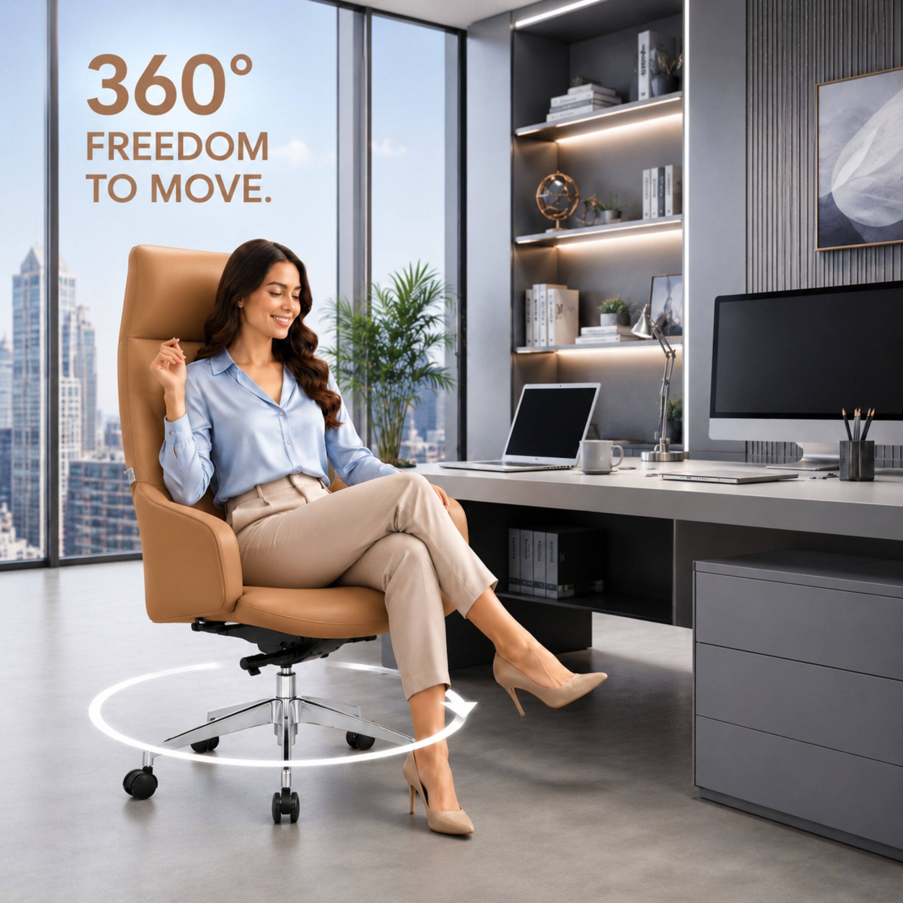 360° FREEDOM TO MOVE.