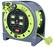 Alt View 11. Masterplug - 40Ft 4 Sockets 10A 16AWG Cassette Cable Reel - Green & Grey.