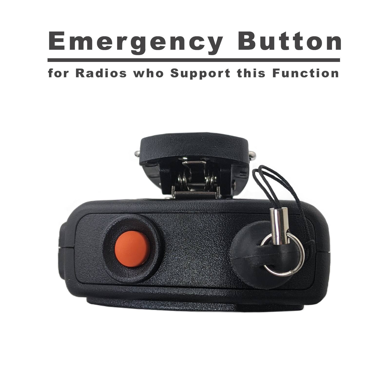 Emergency Button for Radios who Support this Function