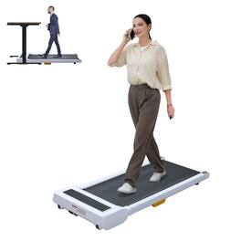 Loheer - Brushless Motor Treadmill Compact Home Fitness Walking Pad - Black