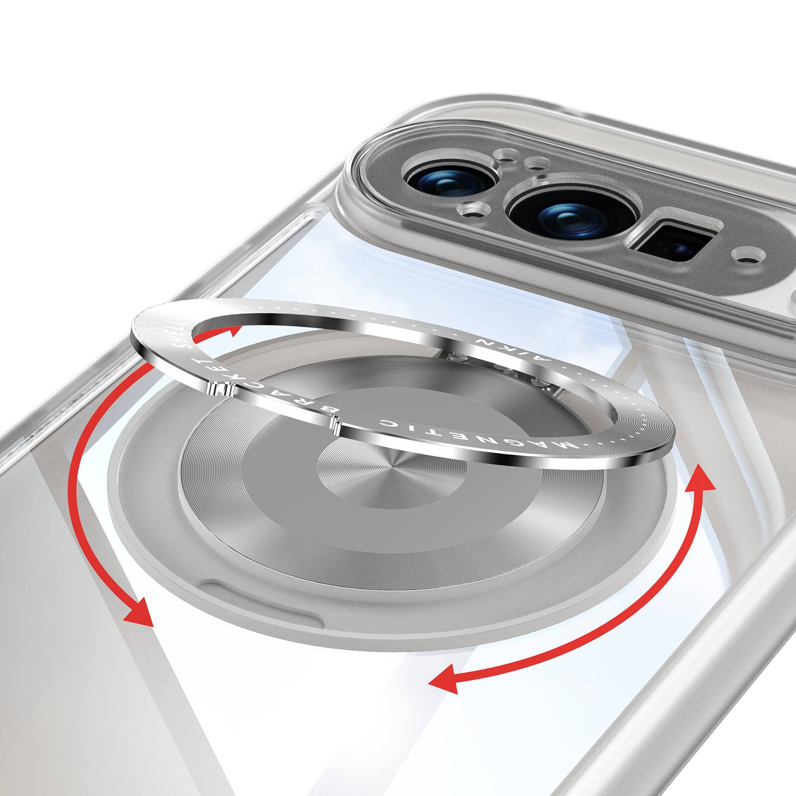 Dteck Magnetic Case for Google Pixel 10 Pro XL with Built in Lens ...