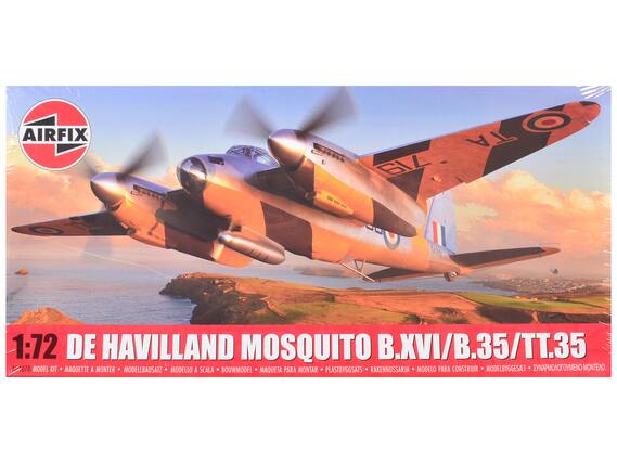 AIRFIX 44 OR TA B Il ETAT 1:72 DE HAVILLAND MOSQUITO B.XVI/B.35/TT.35 070 MODEL KIT MAQUETTE A MONTER MODELLBAUSATZ MODELLO A SCALA BOUWMODEL MAQUETA PARA MONTAR PLASTBYGGSATS RAKENNUSSARIA MODELO PARA CONSTRUIR MODELBYGGESAT EYNAPMONOTOYMENO MONTENO
1:72 DE HAVILLAND MOSQUITO B.XVI/B.35/TT.35
MODEL KIT • MAQUETTE A MONTER • MODELLBAUSATZ • MODELLO A SCALA • BOUWMODEL • MAQUETA PARA MONTAR • PLASTBYGGSATS • RAKENNUSSARIA • MODELO PARA CONSTRUIR • MODELBYGGESAT • ΣΥΝΑΡΜΟΣΤΟΥΜΕΝΟ ΜΟΝΤΕΑΟ