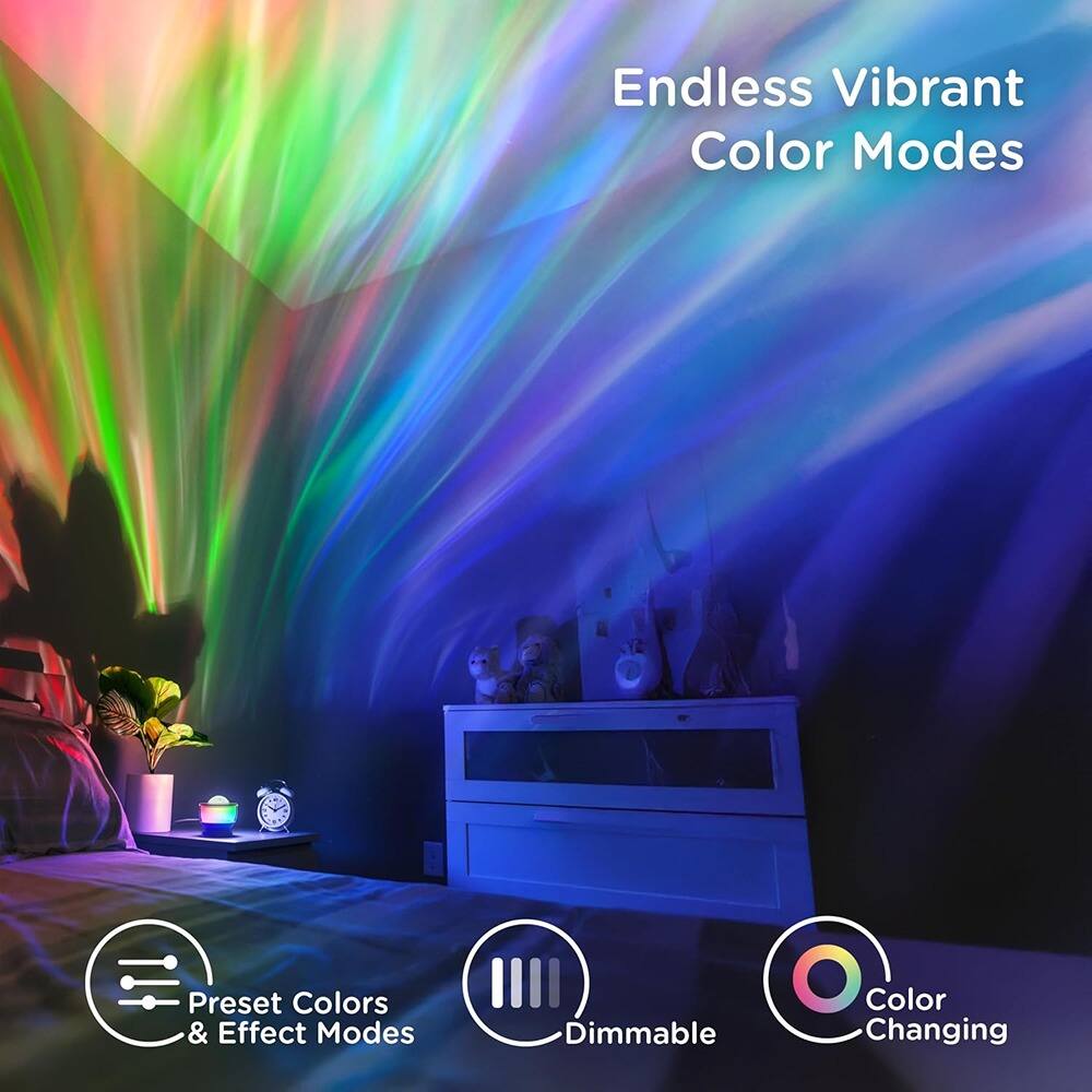 Endless Vibrant Color Modes

Preset Colors & Effect Modes

Dimmable

Color Changing