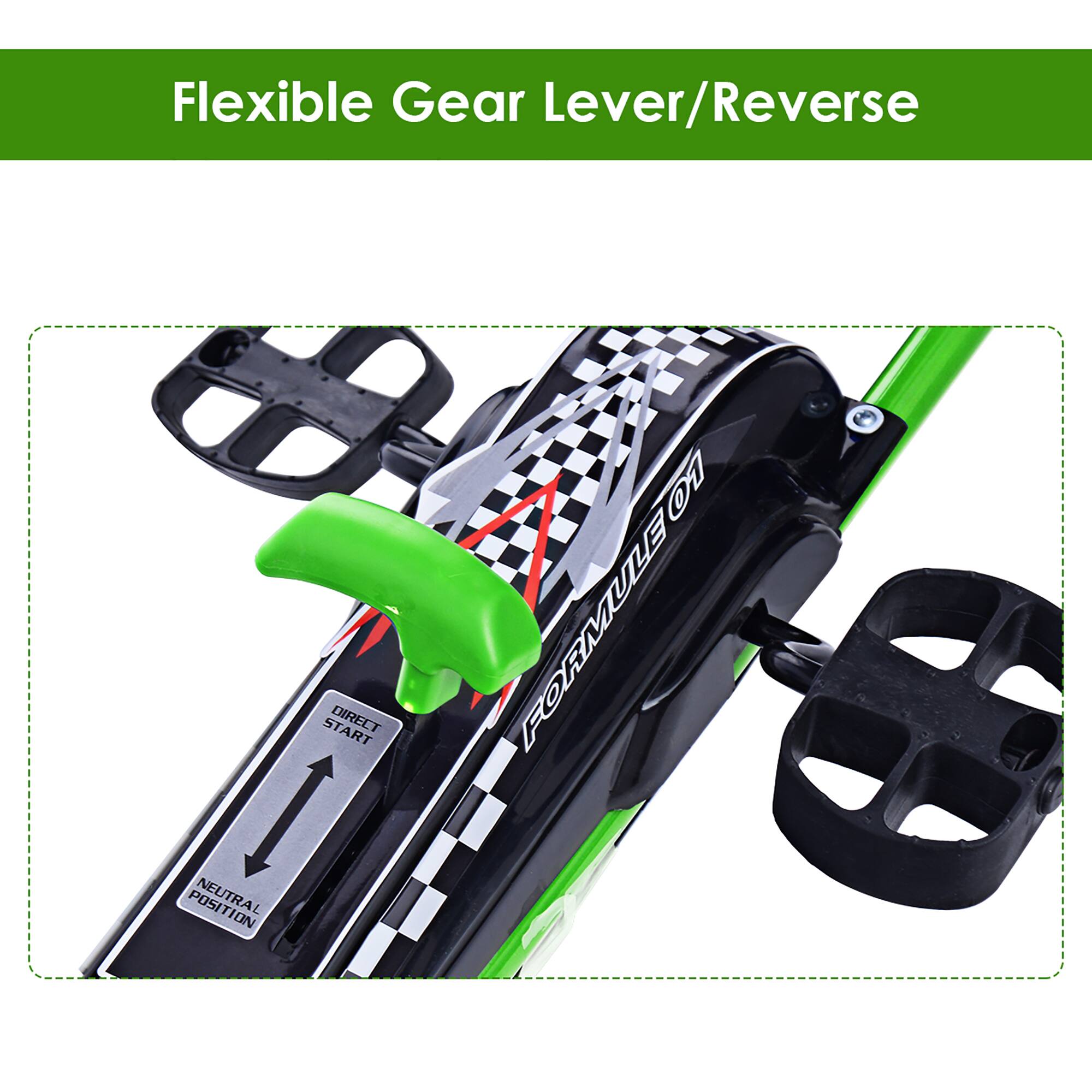 Flexible Gear Lever/Reverse

DIRECT START

NEUTRAL POSITION
