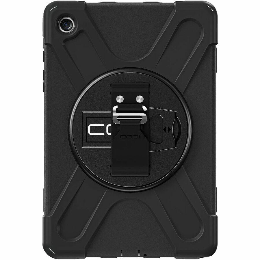 Alt View 1. CODi - CODi Rugged Case for Samsung Galaxy Tab A9+ - Drop Resistant, Shock Absorbing, Bump Resistant, Shoulder Strap, Hand - Black.