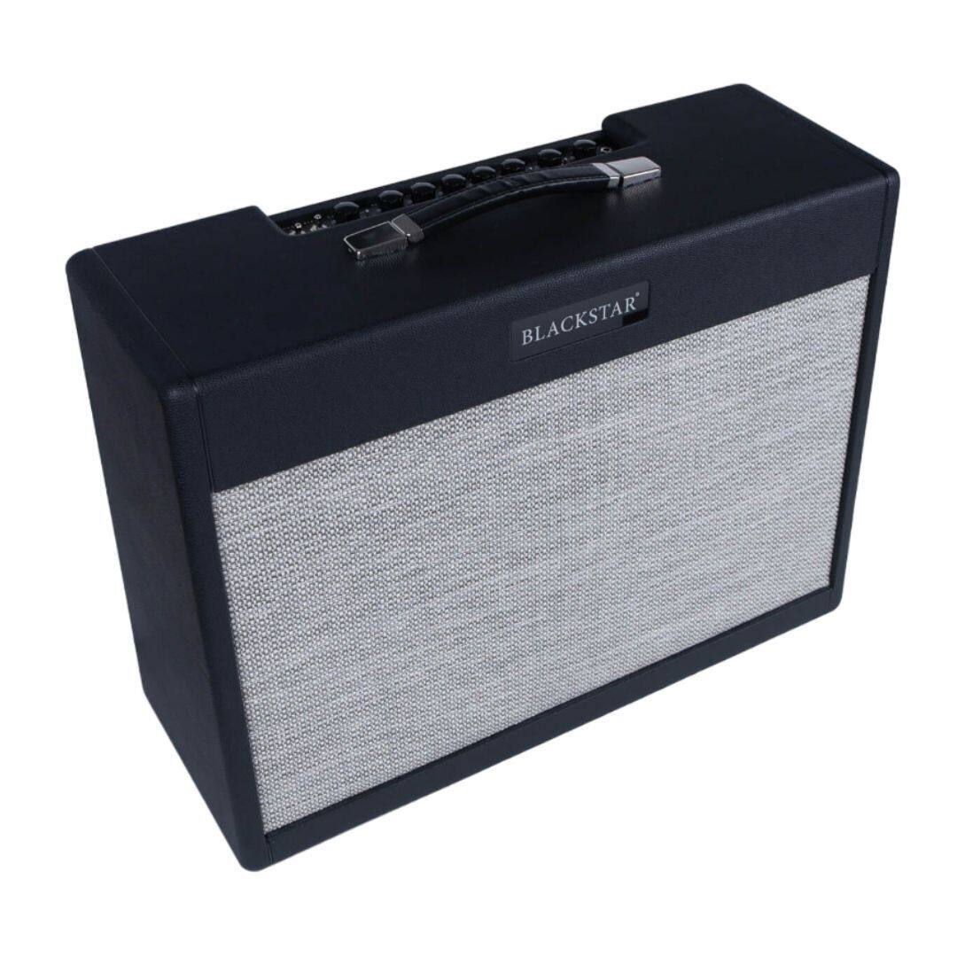 Angle. Korg - Blackstar St. James 50W 6L6 Tube Amplifier Combo.