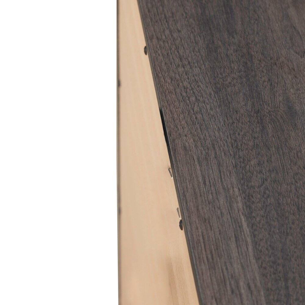 Alt View 6. Liberty Furniture Industries - Modern Edge Bedroom Nightstand w/ Charging Station USB-A USB-C - Caffe - Caffe Brown.
