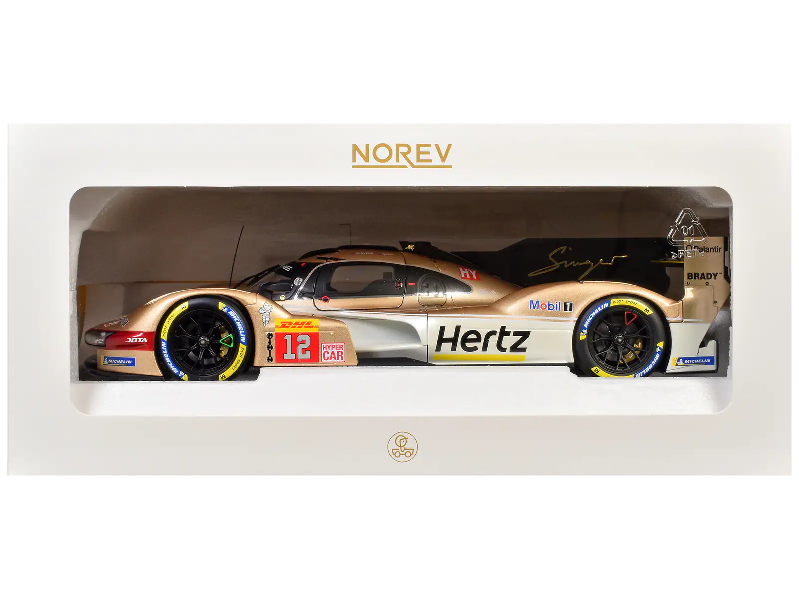 NOREV T PG APUE  
JUTA MRUN MEICHELIN T MICHELIN PE cnsus el DHL 12 HYPER CAR  
Palantir SRE HY Sing 1 BRADY PE sotr M Mobil 1 M MCHELIN Hertz MERTLIN V MICHELL