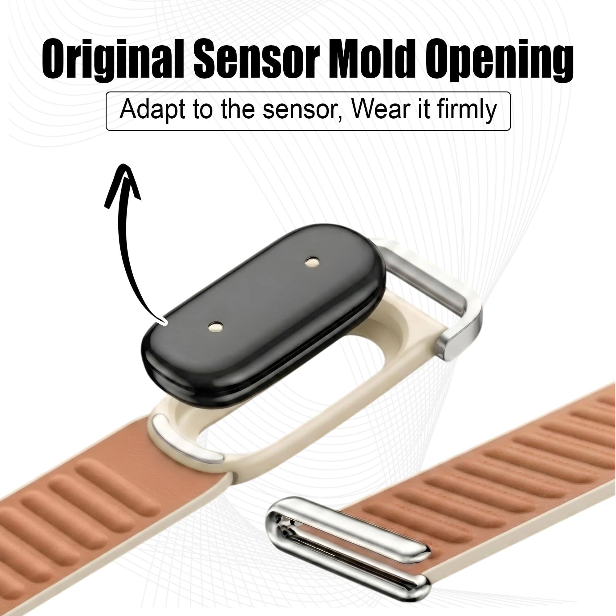 Original Sensor Mold Opening  
Adapt to the sensor, Wear it firmly