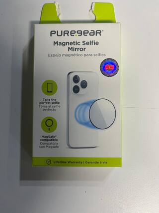 PURE9eAR®
Magnetic Selfie Mirror
Espejo magnético para selfies
Take the perfect selfie
Toma el selfie perfecto
MagSafe® compatible
Compatible con MagSafe
Lifetime Warranty | Garantie à vie