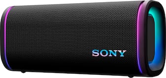 Front. Sony - ULT FIELD 5 Wireless Speaker - Black.