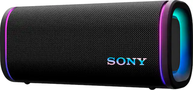 Front. Sony - ULT FIELD 5 Wireless Speaker - Black.