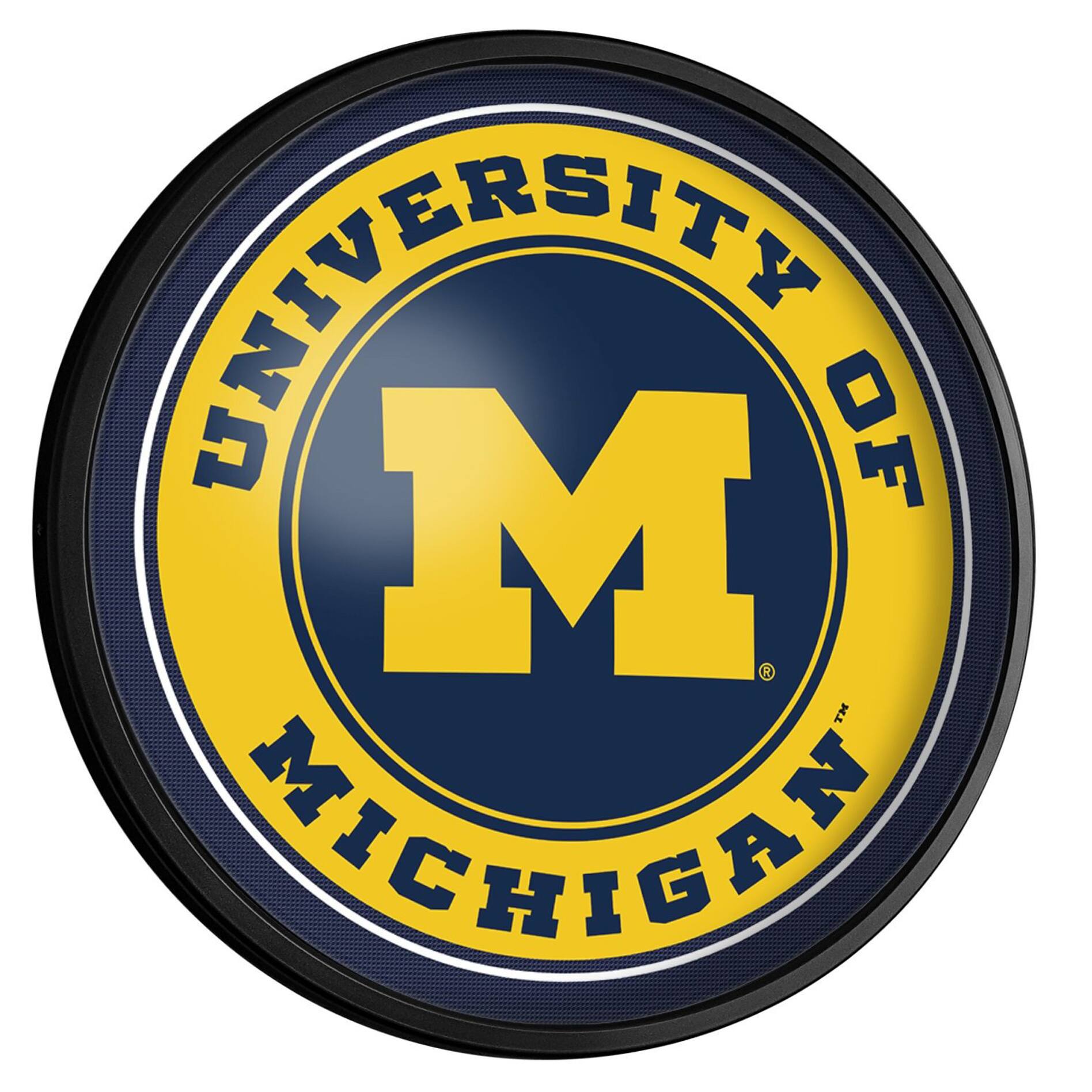 Michigan Wolverines 18'' x 18'' Slimline Illuminated Wall Sign