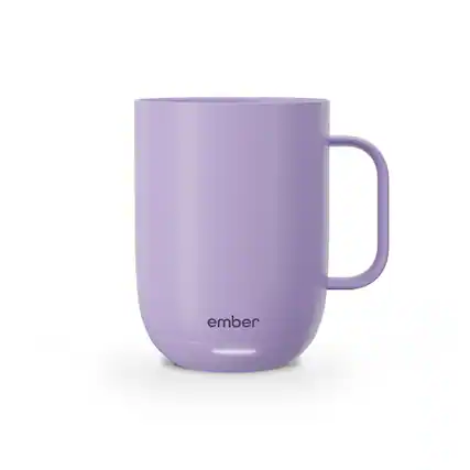 Angle. Ember - Temperature Control Smart Mug² - 14 oz - Lavender.