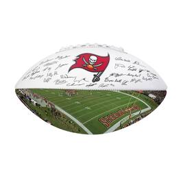 Logo Brands - Tampa Bay Buccaneers 2025 Autograph Signature Football - Red