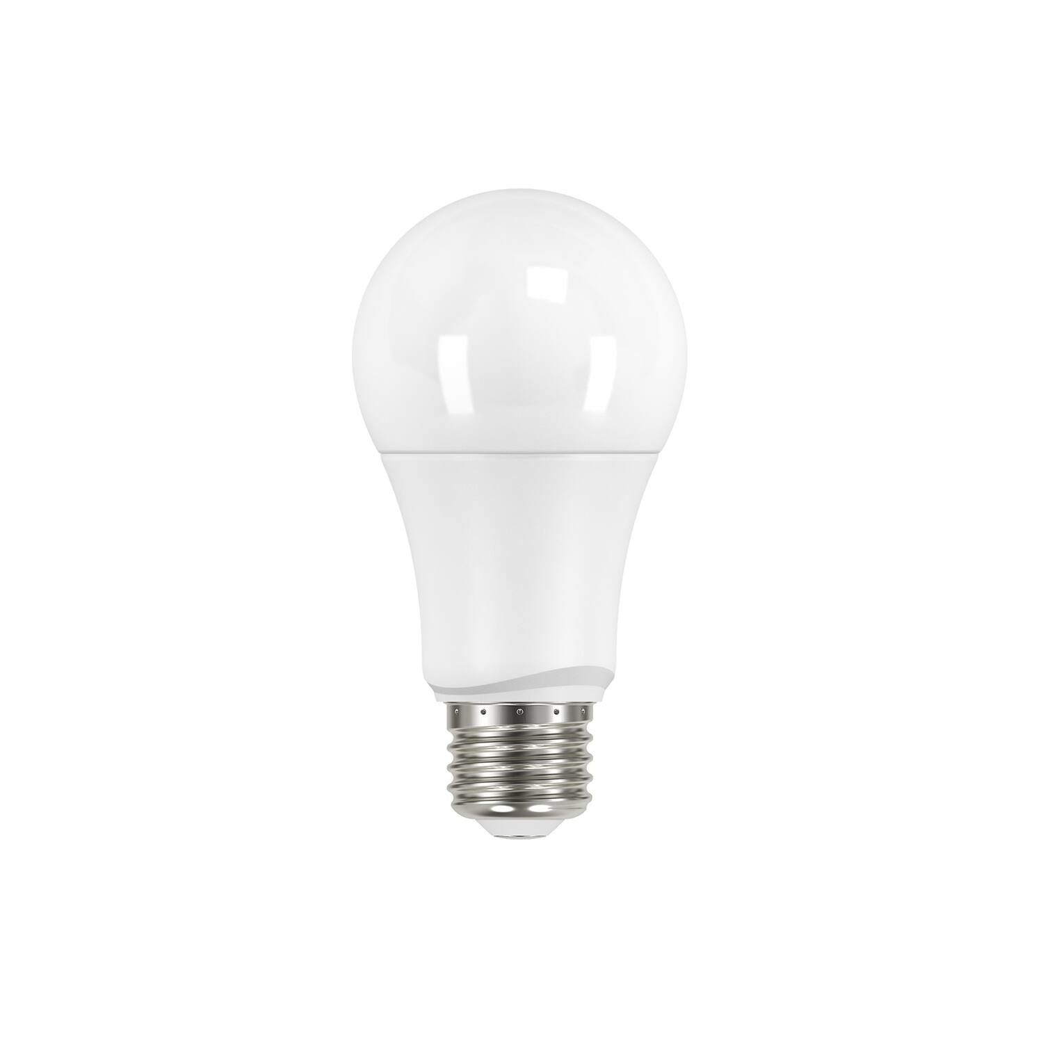 Angle. SATCO - Satco A19 E26 (Medium) LED Bulb Natural Light 60 Watt Equivalence 1 pk.