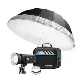 Westcott - FJ400 II Touchscreen Strobe with FJ Pro Battery with Diffusion Panel
