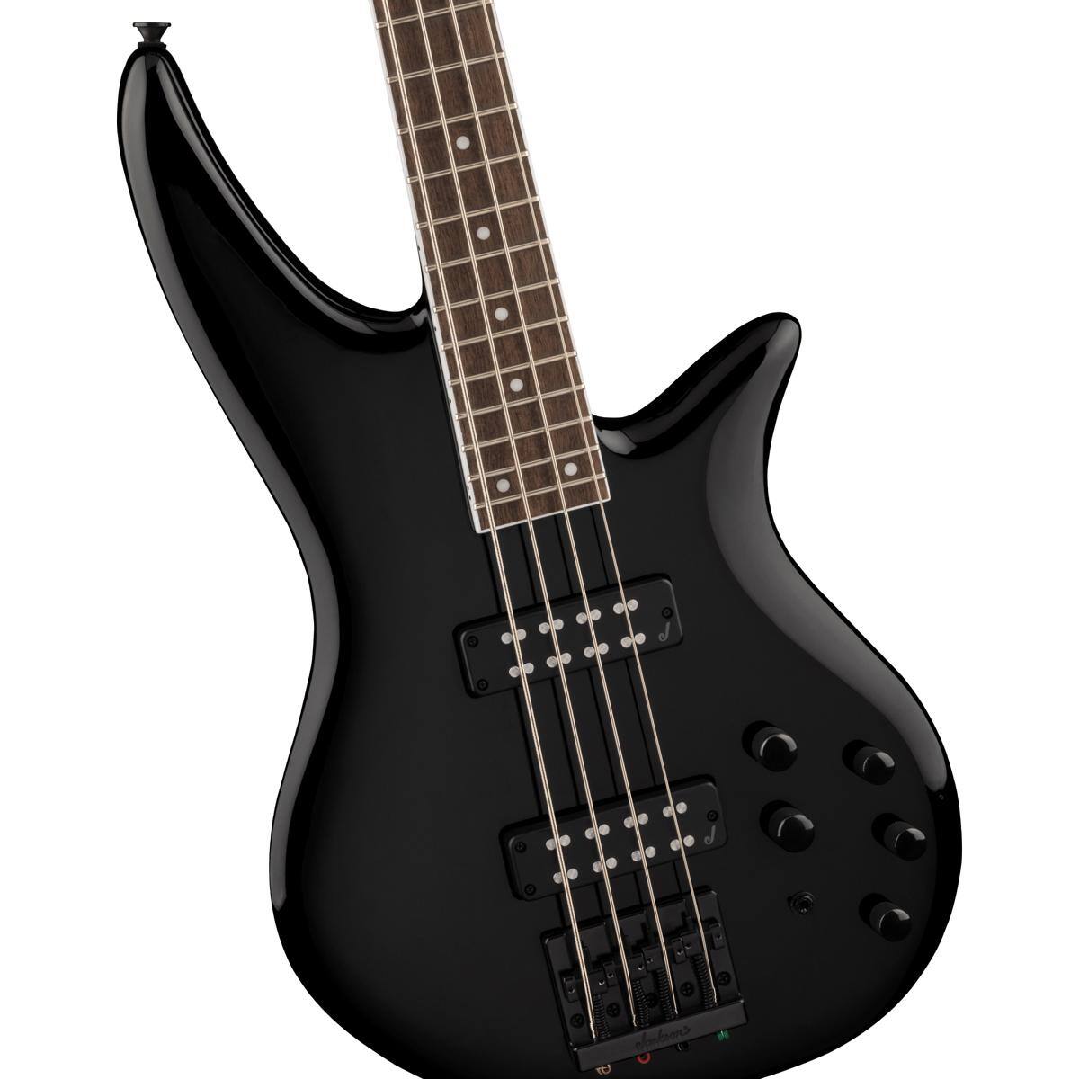 Alt View 4. Jackson - Jackson X Spectra Bass SBX IV Bass Guitar, Gloss Black.
