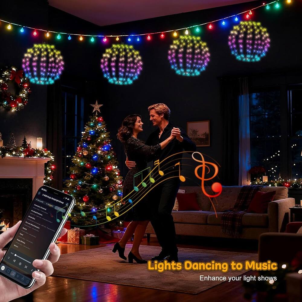 Lights Dancing to Music  
Enhance your light shows