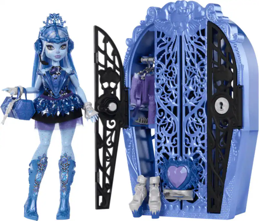 Monster High Skulltimate Secrets Monster Mysteries Playset and Abbey Bominable Doll COLLECTABLES Mattel