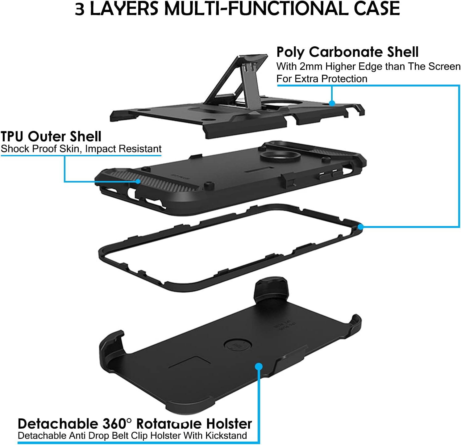 DuraSafe Cases iPhone 7 Plus/iPhone 8 Plus 5.5