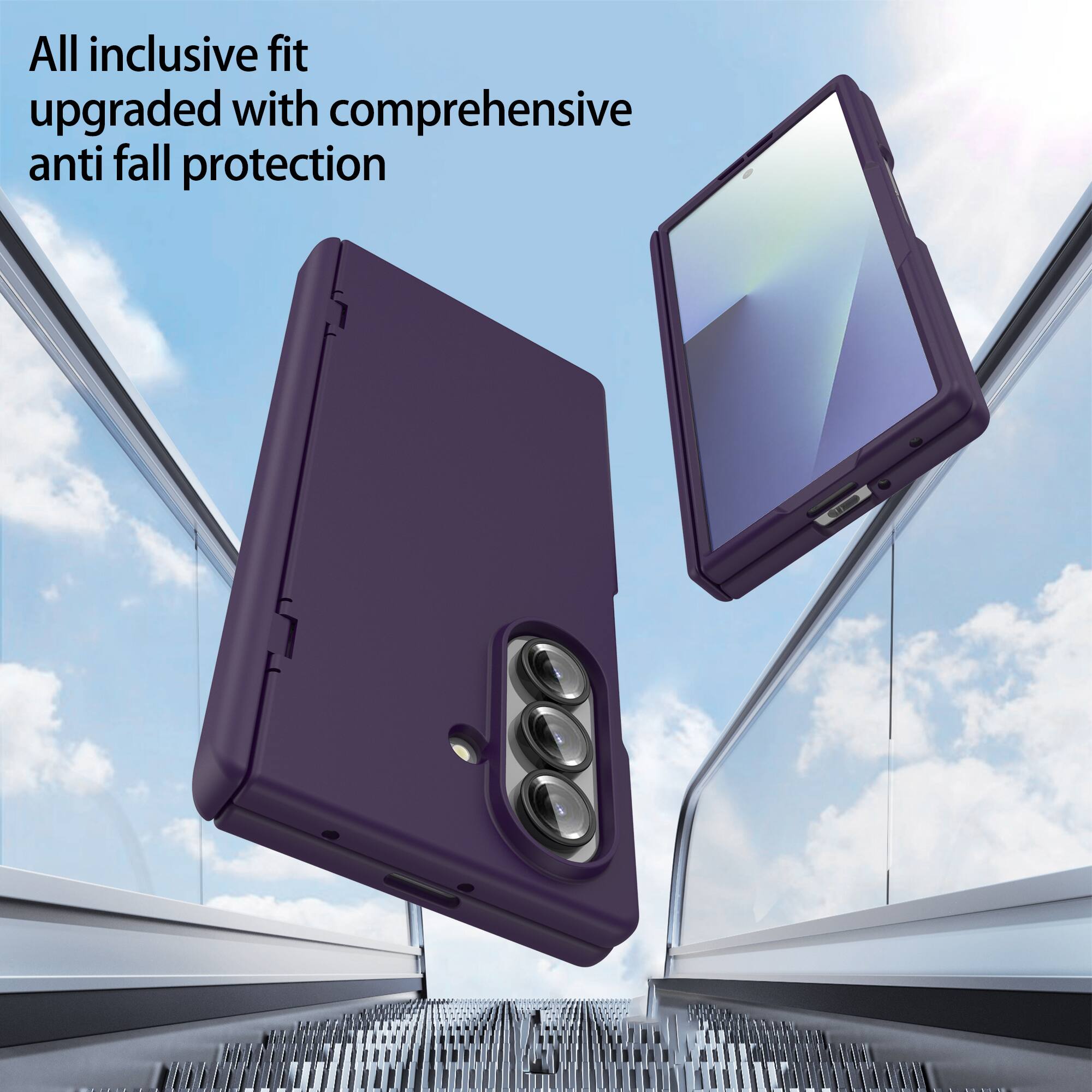 All inclusive fit upgraded with comprehensive anti fall protection