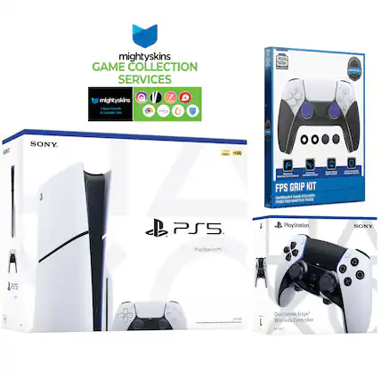 mightySkins GAME COLLECTION SERVICES
mightySkins
1 Game Console & Controller Skin
FPS GRIP KIT
CONTROLLER TAPES & GRIPS
PROFESSEURS DE MANIETE ET POUCES
DualSense Edge™ Wireless Controller
For PS5
PlayStation®5
SONY
FPS GRIP KIT
CONTROLLER TAPES & GRIPS
PROFESSEURS DE MANIETE ET POUCES
DualSense Edge™ Wireless Controller
For PS5
PlayStation®5
SONY