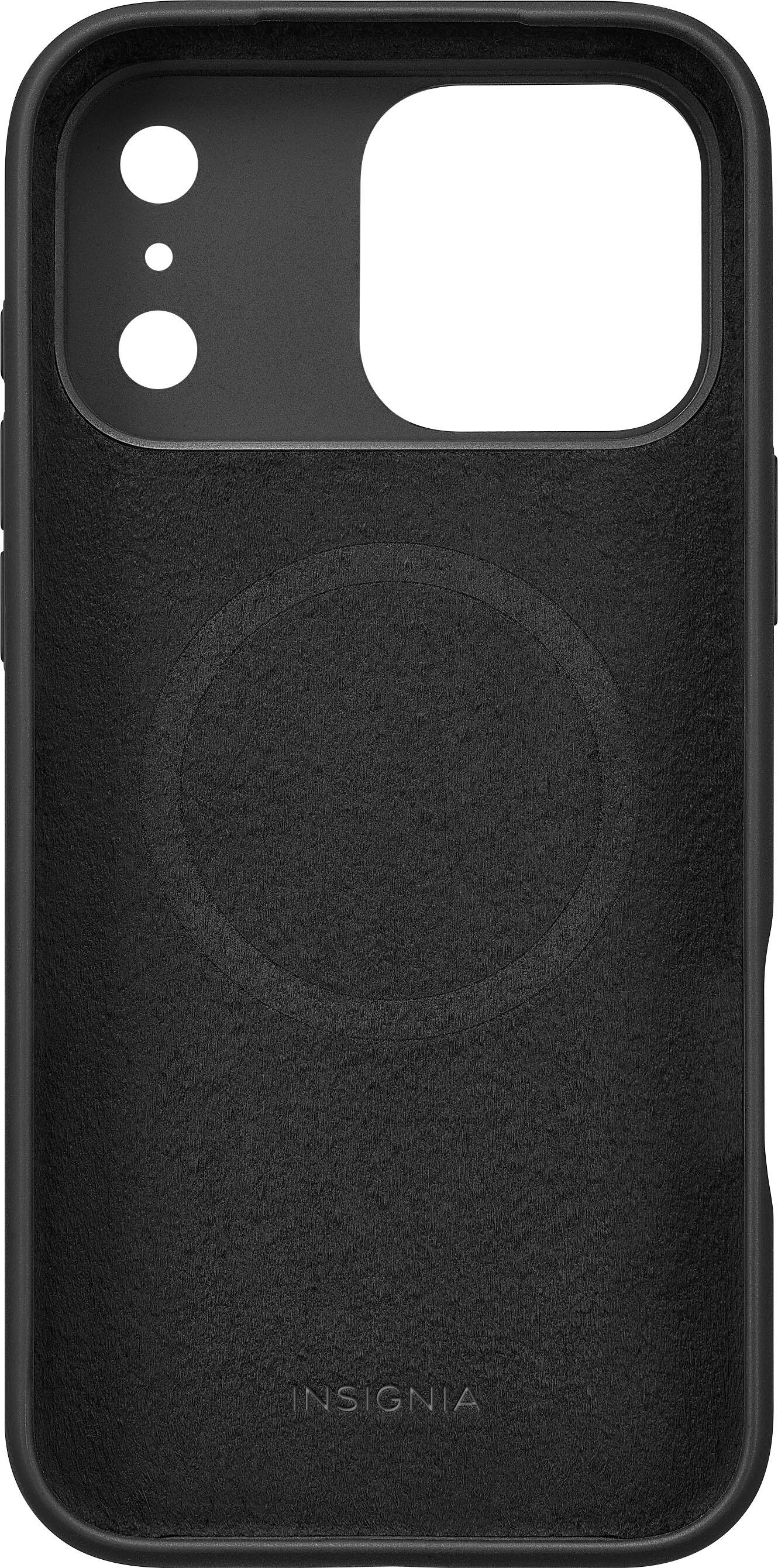 Alt View 14. Insignia™ - Silicone Case with MagSafe for Apple iPhone 17 Pro Max - Black.