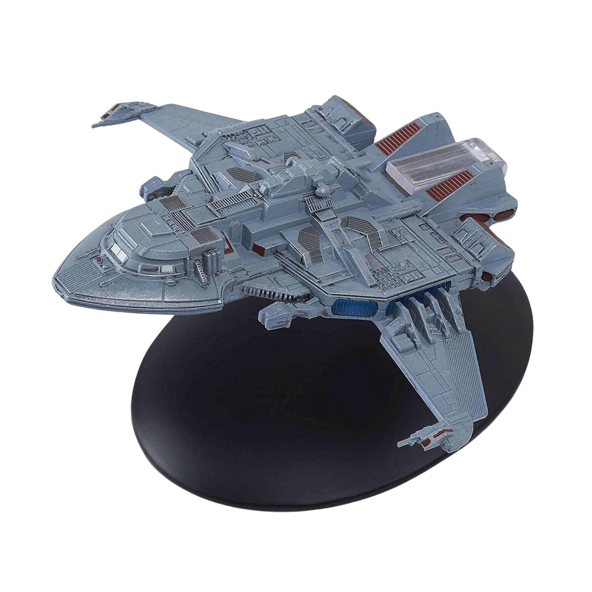 Alt View 1. Eaglemoss - Eaglemoss Star Trek Starship Replica | Maquis Fighter - Grey.