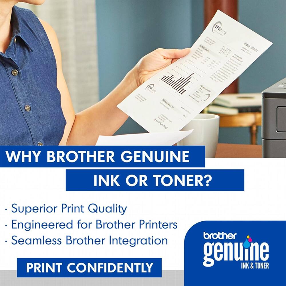 EFGEnergy Invoice Summary

WHY BROTHER GENUINE INK OR TONER?

- Superior Print Quality
- Engineered for Brother Printers
- Seamless Brother Integration

PRINT CONFIDENTLY

brother genuine
INK & TONER