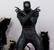 Alt View 2. McFarlane Toys - Marvel Black Panther 1:10th Scale Collectible with Scene (Marvel Knights #4) 6.9" Figure.