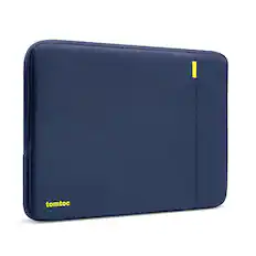 Front. tomtoc - Defender-A13 360° Protective Recycled Laptop Sleeve Bag Case for 16-inch MacBook Pro M5/M4/M3/M2/M1 Pro/Max - Light Blue.