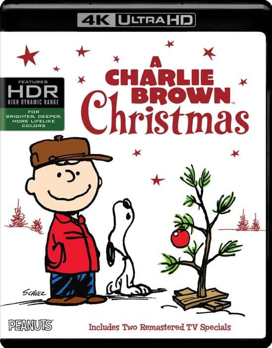 Front. A Charlie Brown Christmas   - 4K Blu-Ray.