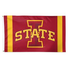 WinCraft - Iowa State Cyclones 3' x 5' Vertical Stripe Deluxe Single-Sided Flag - Multicolor