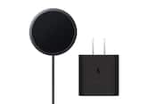 Samsung - Magnet Wireless Charger and 45W Travel Adapter - Dark Gray