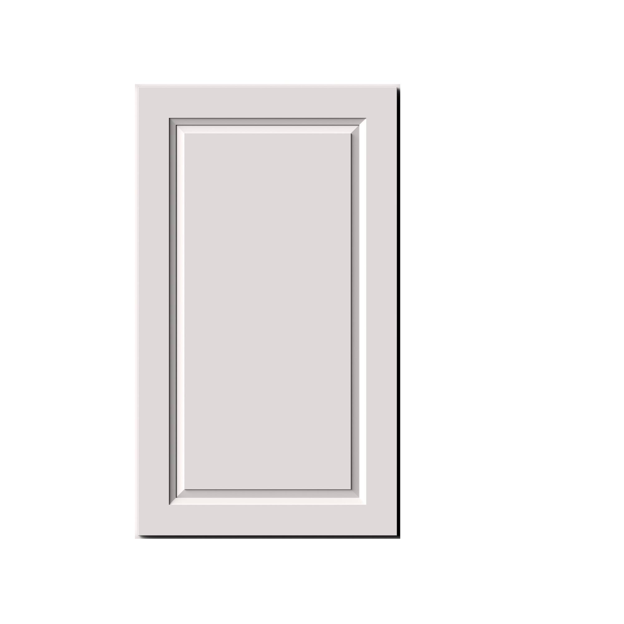Alt View 1. Boyel Living - 21-in W x 36-in H x 12-in D Shaker RTA Kitchen Wall Cabinet with Soft-Close Doors - Glacier White.