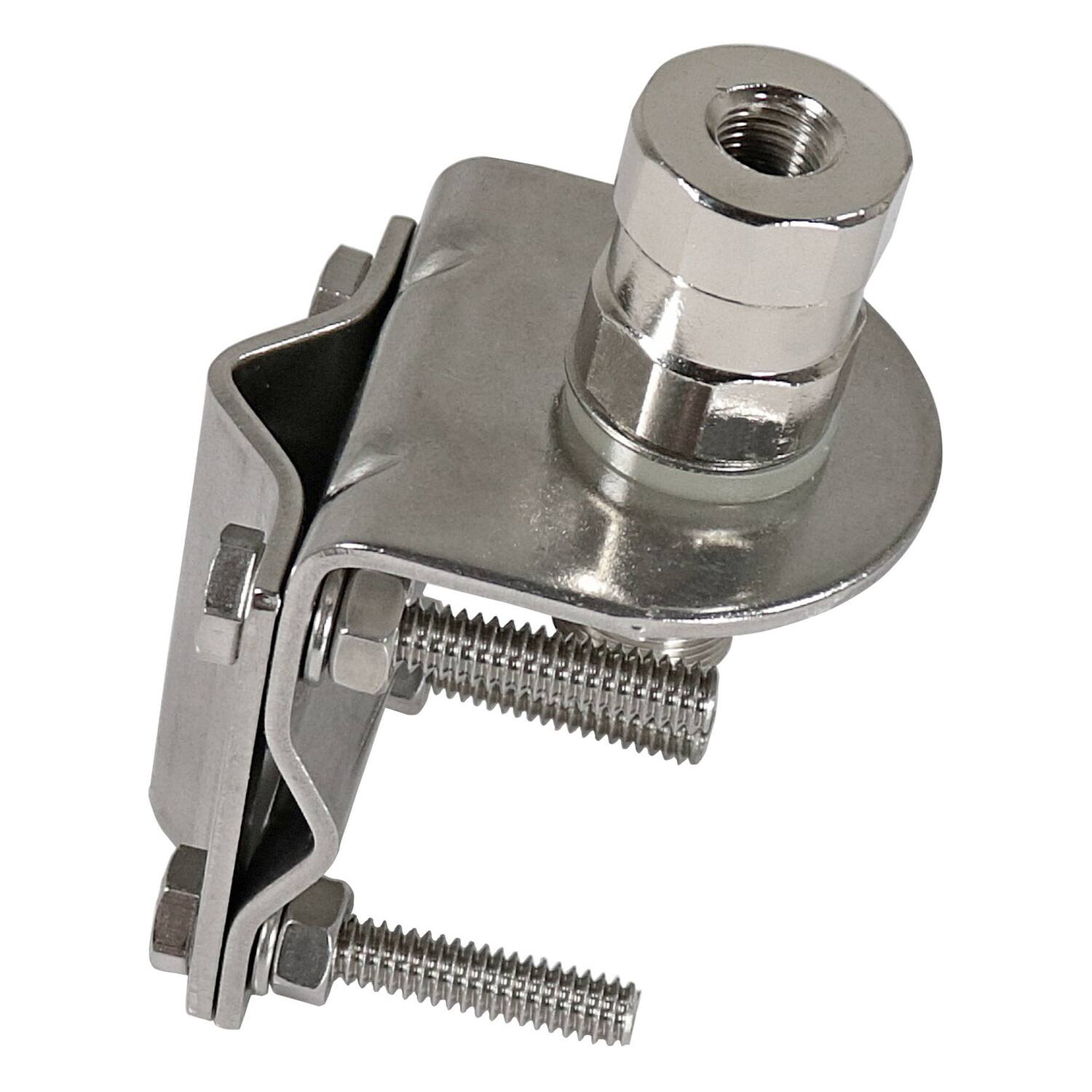 Alt View 5. Browning - Browning Br-fg-md Stainless Steel Cb Mirror Mount With 3-ft. Heavy-duty Fiberglass Cb Antenna, Br-fg-md - Silver.