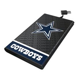 Keyscaper - Dallas Cowboys 5000mAh Flat Powerbank - Black