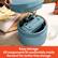 Easy storage
All components fit comfortably inside the bowl for clutter-free storage