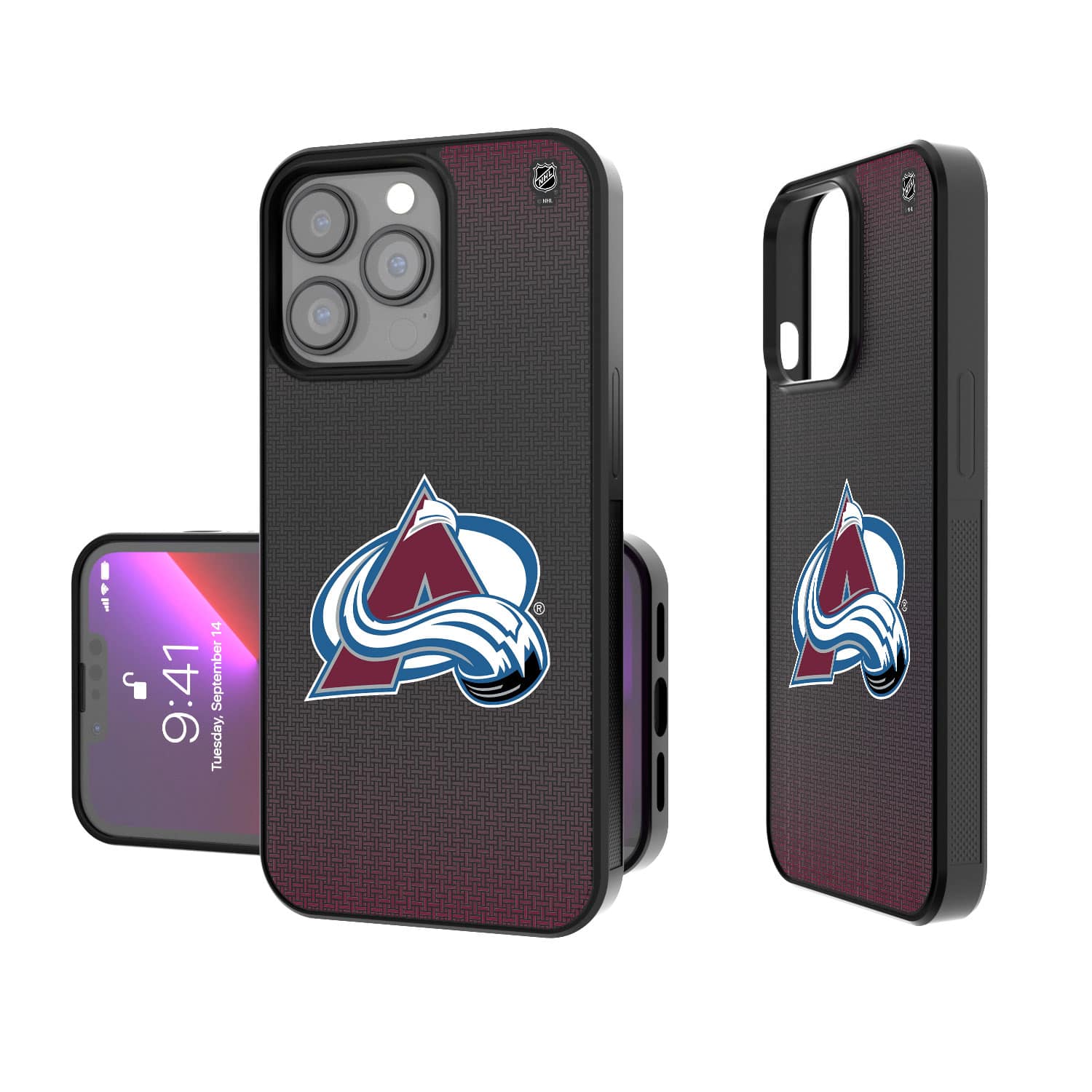 Keyscaper - NHL - Colorado Avalanche Bump Case with 8.2ft Drop Protection - 17 Pro Max - Black price history on PriceWatchPro