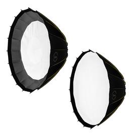 Glow - Inner and Outer Diffusion Fabrics for Profond Quick-Open 47.2" Deep Parabolic Softbox with Focusing Rod System