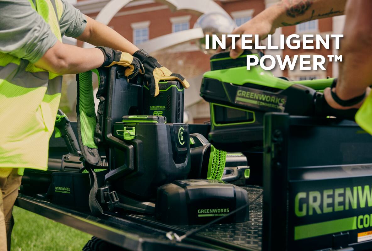 INTELLIGENT POWER™  
GREENWORKS  
GREENWORKS COMMERCIAL